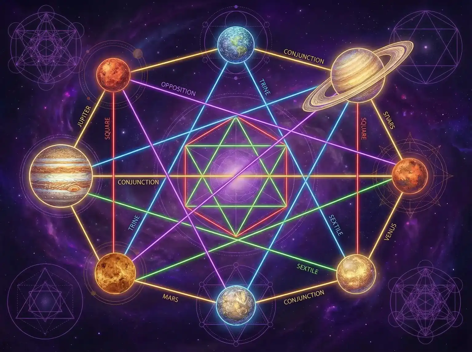 行星相位解读 - 海上繁花下载 | 占星学进阶